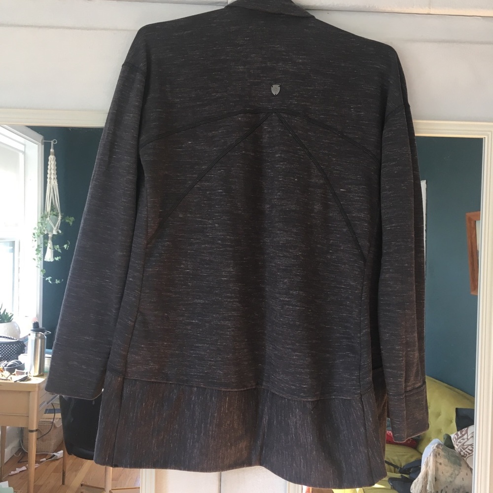 Kuhl Gray Cardigan